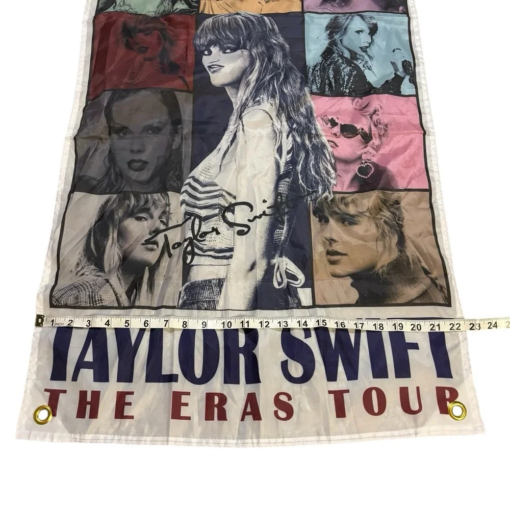 Taylor Swift‎ Eras Tour Wall Art Tapestry Printed Signature